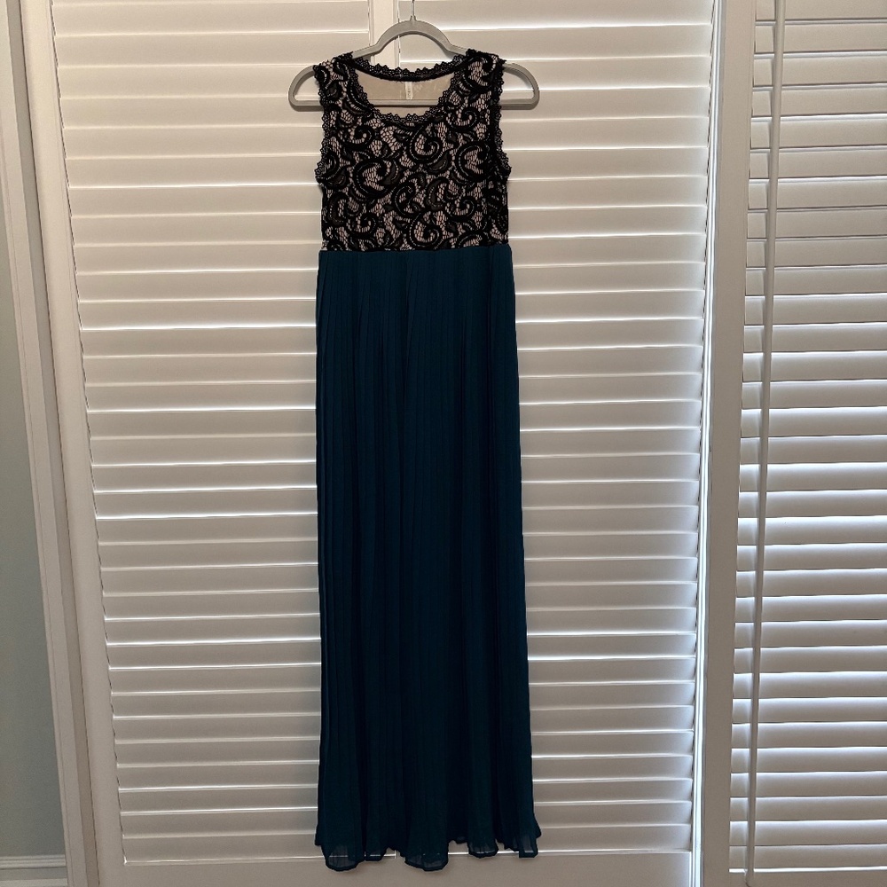 Pink Blush Maternity Maxi Dress | Size Medium